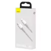 Baseus USB-C į Lightning aukšto tankio pintas laidas, 20W, PD, 2m (baltas)