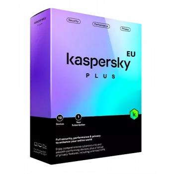 Kaspersky Plus | 10 įrenginių | 1 metai | ES