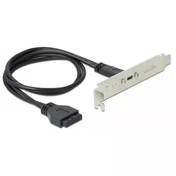DeLOCK 89937 lizdo laikiklis su 1x USB Type-C prievadu