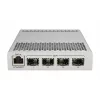 MikroTik CRS305-1G-4S+IN valdomas komutatorius, 1x GbE RJ-45, 4x SFP+ 10 Gbps, stalinis