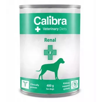 Šlapias šunų ėdalas Calibra Veterinary Diets Renal Chicken 400 g – inkstų palaikymui