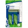 Trintukas Staedtler 526 80BK2 žalias, 2 vnt., be latekso ir ftalatų