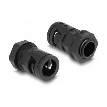 DeLOCK 60462 kabelio apsauginė rankovė 13mm 2m juoda