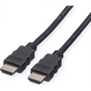 HDMI kabelis VALUE 11.99.5904 5 m, A tipo kištukas į kištuką, 2.1, juodas
