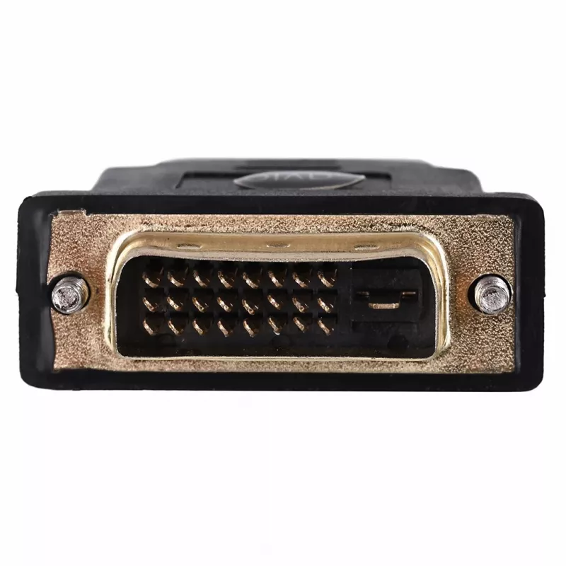 Savio CL-21 HDMI–DVI adapteris, moteriška jungtis / moteriška jungtis, juodas