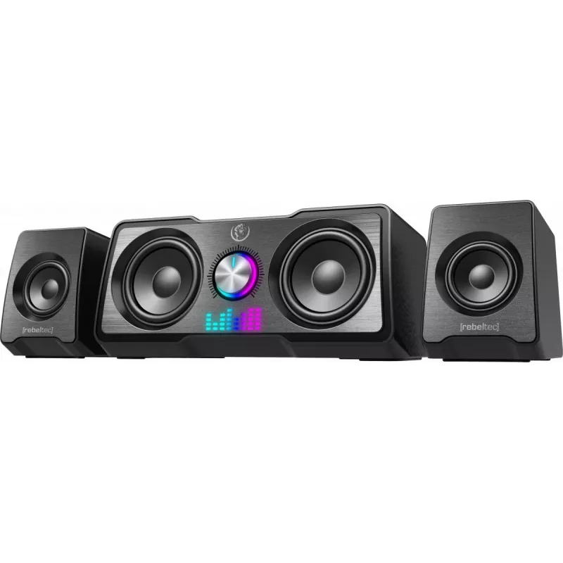 Garsiakalbiai 2.1 Rebeltec ROCK RBLGLO00048, 60W