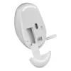 Belaidė pelė tyliu spragtelėjimu AURIS MB-027 800/1200/1600 DPI balta