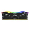 Teamgroup T-Force Delta RGB 32 GB (2x16 GB) DDR5-6400 MHz CL40 atminties rinkinys, juodas