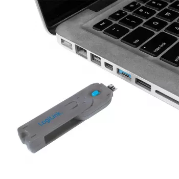 USB prievado spyna LogiLink AU0045 (mėlyna)