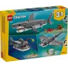 LEGO CREATOR 3 IN 1 31381 Bauginantis ryklys su lobių skrynia
