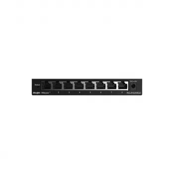 Valdomas jungiklis Ruijie Networks RG-ES208GC L2 Gigabit Ethernet 8 prievadų