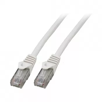 EFB-Elektronik RJ45 Patch Laidas Cat.6 U/UTP LSZH CCA Baltas 0,5m K8104WS.0,5
