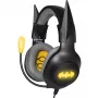Ausinės žaidimams FR-TEC Gaming Headset Batman su nuimamomis ausytėmis