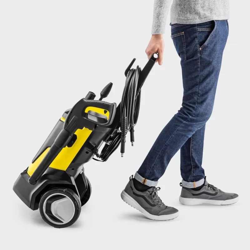 Karcher AG K 7 WCM aukšto slėgio plovimo įrenginys vertikalus elektrinis 600 l/h juodas, geltonas