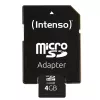 Intenso 4GB MicroSDHC Class 4 atminties kortelė 3403450