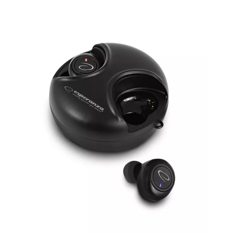 Esperanza EH228K belaidės ausinės/ausinė su mikrofonu, į ausį, skambučiai/muzika, Bluetooth, juodos