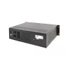 Gembird UPS stovo 19'' 3.4U 1500VA, 4x IEC 230V išėjimai, IEC14 įėjimas, RJ11, USB, LCD, Line-Interactive 1.5 kVA 900 W 4 lizdai