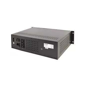 Gembird UPS stovo 19'' 3.4U 1500VA, 4x IEC 230V išėjimai, IEC14 įėjimas, RJ11, USB, LCD, Line-Interactive 1.5 kVA 900 W 4 lizdai