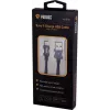 Kabelis YENKEE YCU 301 BE USB-A 2.0 / USB-C 1 m Fialov