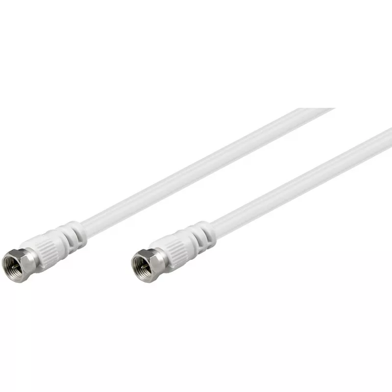 Wentronic Goobay SAT jungiamasis laidas, baltas, 5 m - F kištukas F kištukas (11725)