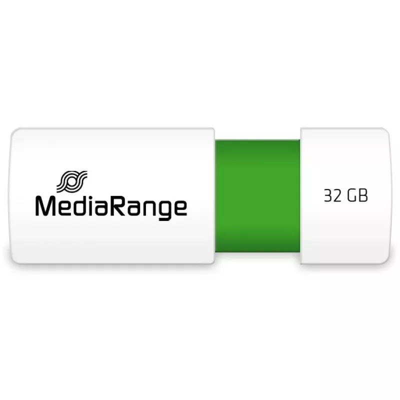 MediaRange MR973 USB atmintukas 32GB USB 2.0 baltas, žalias