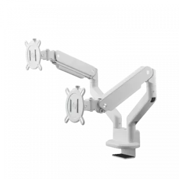 One for All Monitor Holder Solid Dual White DM 4220 (DM4220) – Dvigubas monitoriaus laikiklis