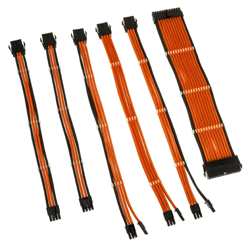 Prailginimo kabelių rinkinys Kolink Core Adept Orange