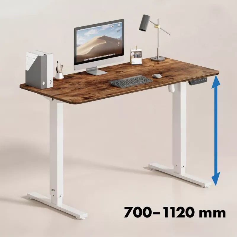 Elektrinis reguliuojamo aukščio stalas ergo office ER-400 W — maksimalus aukštis 1160 mm, maksimali apkrova 80 kg