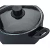 Puodas BALLARINI 75002-920-0 Apvalus Juodas Aliuminis 20 cm