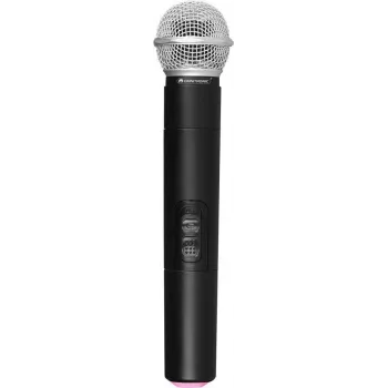 Belaidis rankinis mikrofonas Omnitronic UHF-E Series 523.1 MHz, siųstuvas