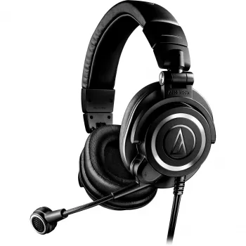 Ausinės / ausinių rinkinys Audio-Technica ATH-M50XSTS-USB, laidinės, lankeliu, žaidimams, juodos