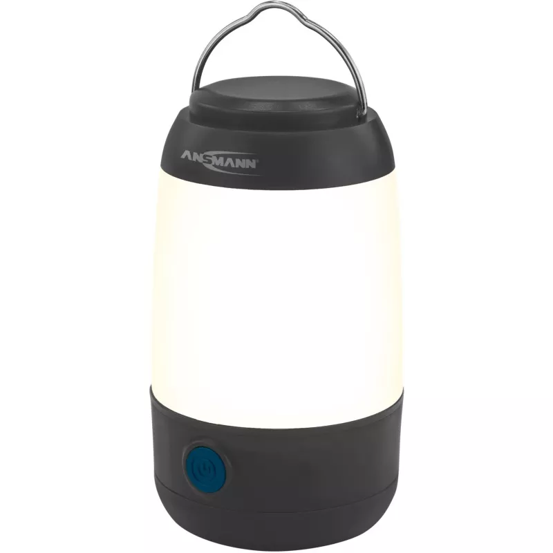 Ansmann Mini 230 lm LED juodas baterijomis maitinamas kempingo žibintas