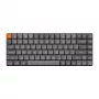 Belaidė mechaninė klaviatūra Keychron K3 Pro USB + Bluetooth QWERTY Juoda Pilka Raudona
