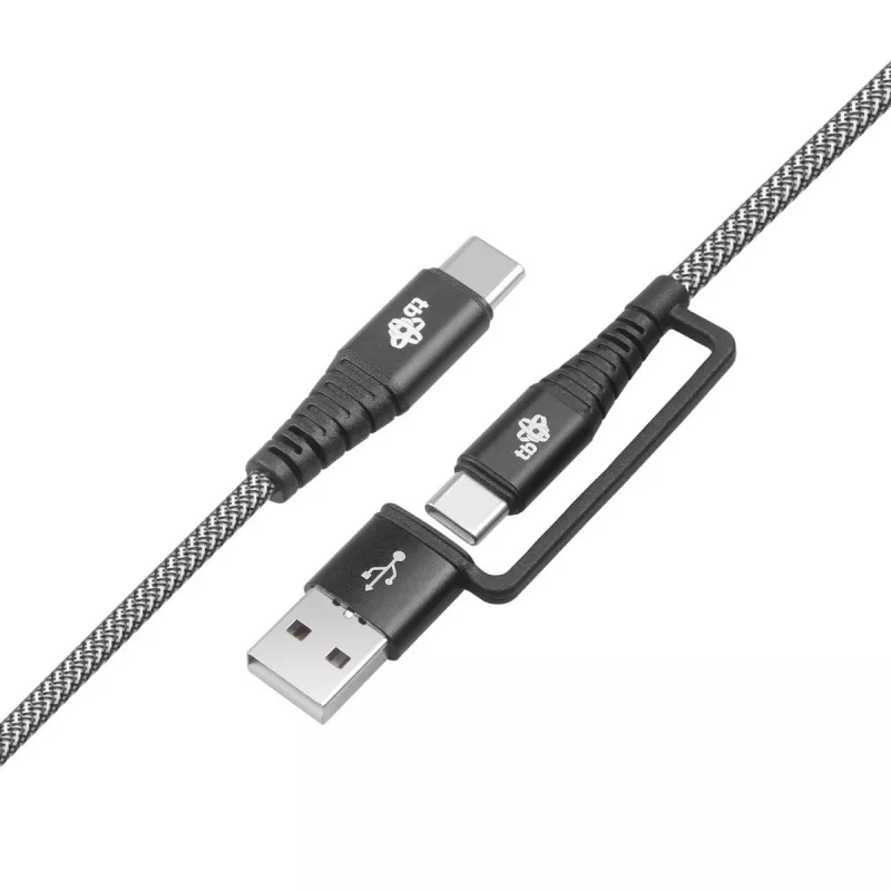 USB A į C laidas TB AKTBXKUCTOA120B 1,2 m, juodas