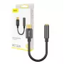 Adapteris Baseus CATL54-01 Type-C į 3,5 mm juodas