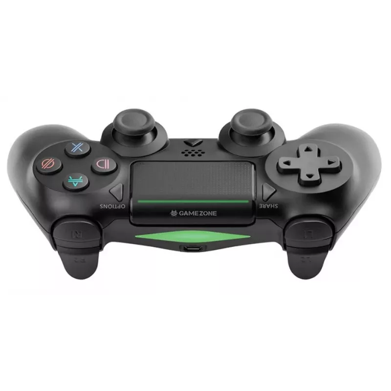 Laidinis žaidimų pultas TRACER SHOGUN PRO Black – 16 mygtukų, analoginis/digitalinis, 1,5 m laidas, vibracija, PC/PS4/PS3