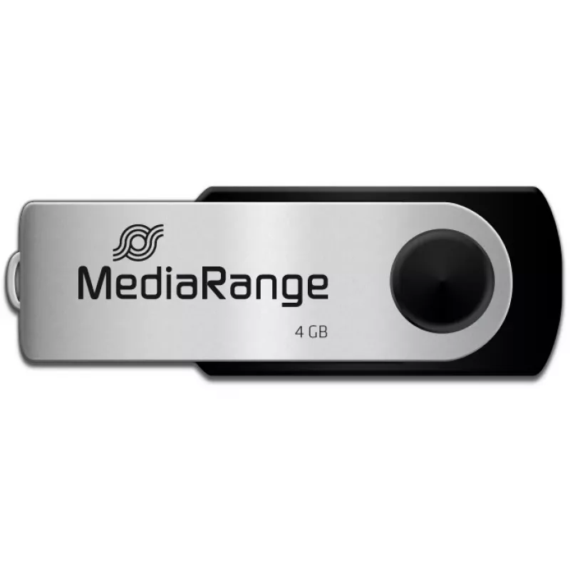 USB atmintukas MediaRange 4 GB USB-A Micro-USB MR907