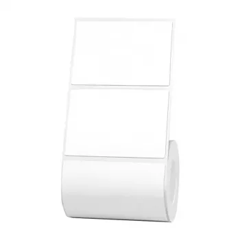 Terminiai lipdukai Niimbot 60x40 mm - 690 vnt. Balti