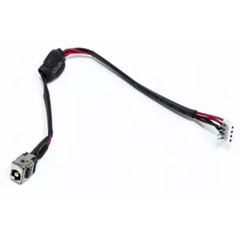 Maitinimo lizdas su laidu, skirtas TOSHIBA Satellite A500, L455, L455D, L555, L555D serijoms