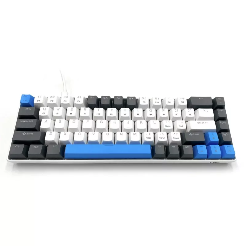 Mechaninė klaviatūra MEDIA-TECH MT1259 Red Core MX60, 60 % formos faktorius, CHERRY MX Red jungikliai, RGB apšvietimas, USB, aukšto profilio klavišai
