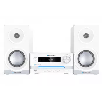 Mikro garso sistema BLAUPUNKT MS16BT 15 W, CD/USB/MP3, Bluetooth, FM RDS, balta