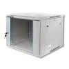 Rack spinta QOLTEC 19 colių 9U 600x500x600 sieninė arba ant grindų montuojama serverinė