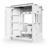 PC korpusas NZXT H9 Flow Midi Tower Baltas — ATX/EATX/Micro ATX/Mini-ITX, 3x140mm priekyje, 1x120mm gale, 2x3,5 colio ir 6x2,5 colio vietos, grūdintas stiklas