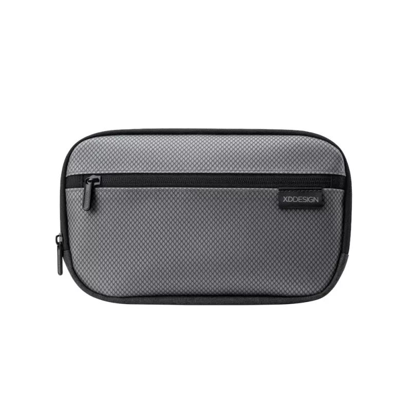 Kelioninis kosmetikos krepšys XDDESIGN First-Class All-in-One Travel Organiser P706.3401, juodas, su užtrauktuku ir deluxe maišeliu