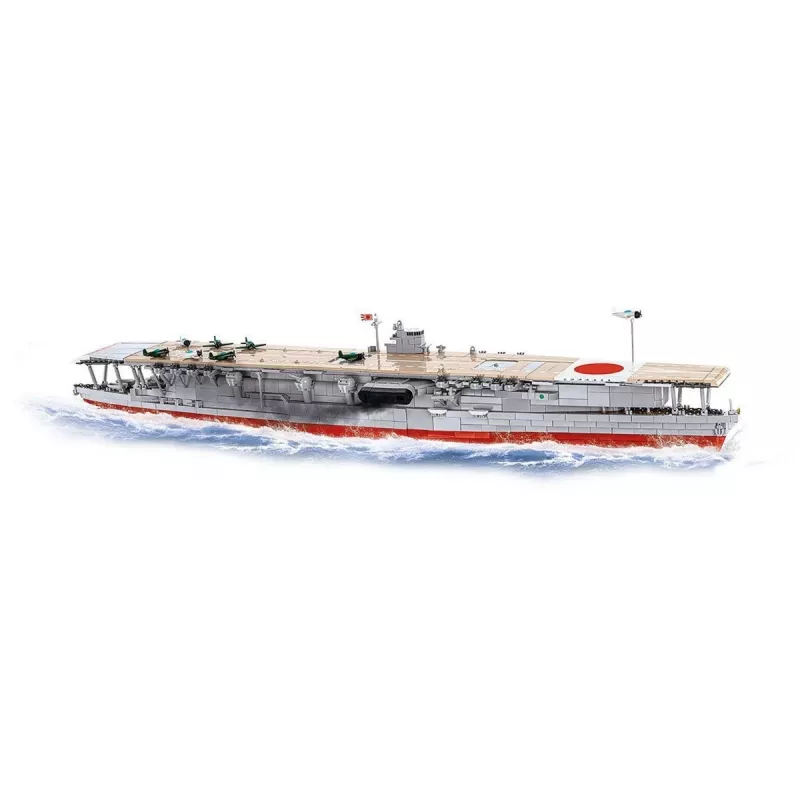 Konstruktorius COBI IJN Akagi lėktuvnešis 3573 detalės