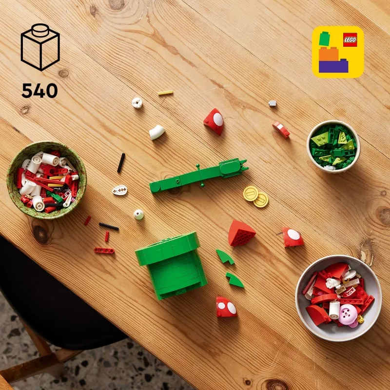 LEGO SUPER MARIO 71426 Piranha Plant – interaktyvus statybinis žaislas