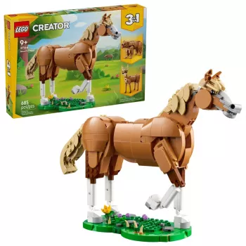 LEGO Creator 3-in-1 Magnificent Steed 31166 — 685 detalės, nuo 9 metų