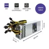 Qoltec 50177 PCI-E maitinimo blokas Smart 1600W | 80 Plus Gold – kasybai
