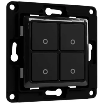 Jungiklis Shelly Switch 4 plastikinis juodas