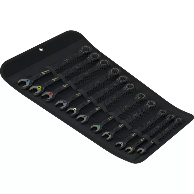 Wera 6000 Joker Black Edition terkšlinių kombinuotų veržliarakčių rinkinys, 11 vnt.